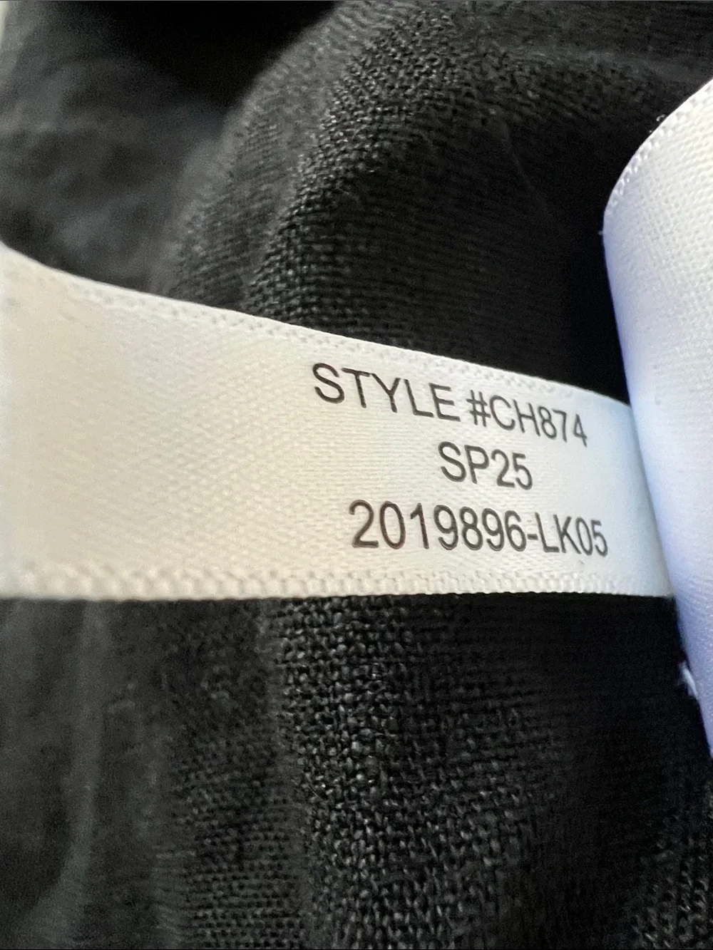 J. Crew | Black 100% Linen Shorts #CH874 Size L